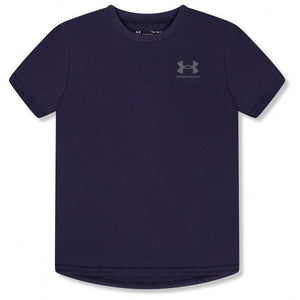 Mersey Sports - Under Armour Boys T-Shirt Sportstyle Navy 1363280 410