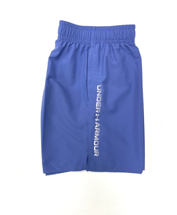 Mersey Sports - Under Armour Mens Shorts Wordmark Blue 1383356 561