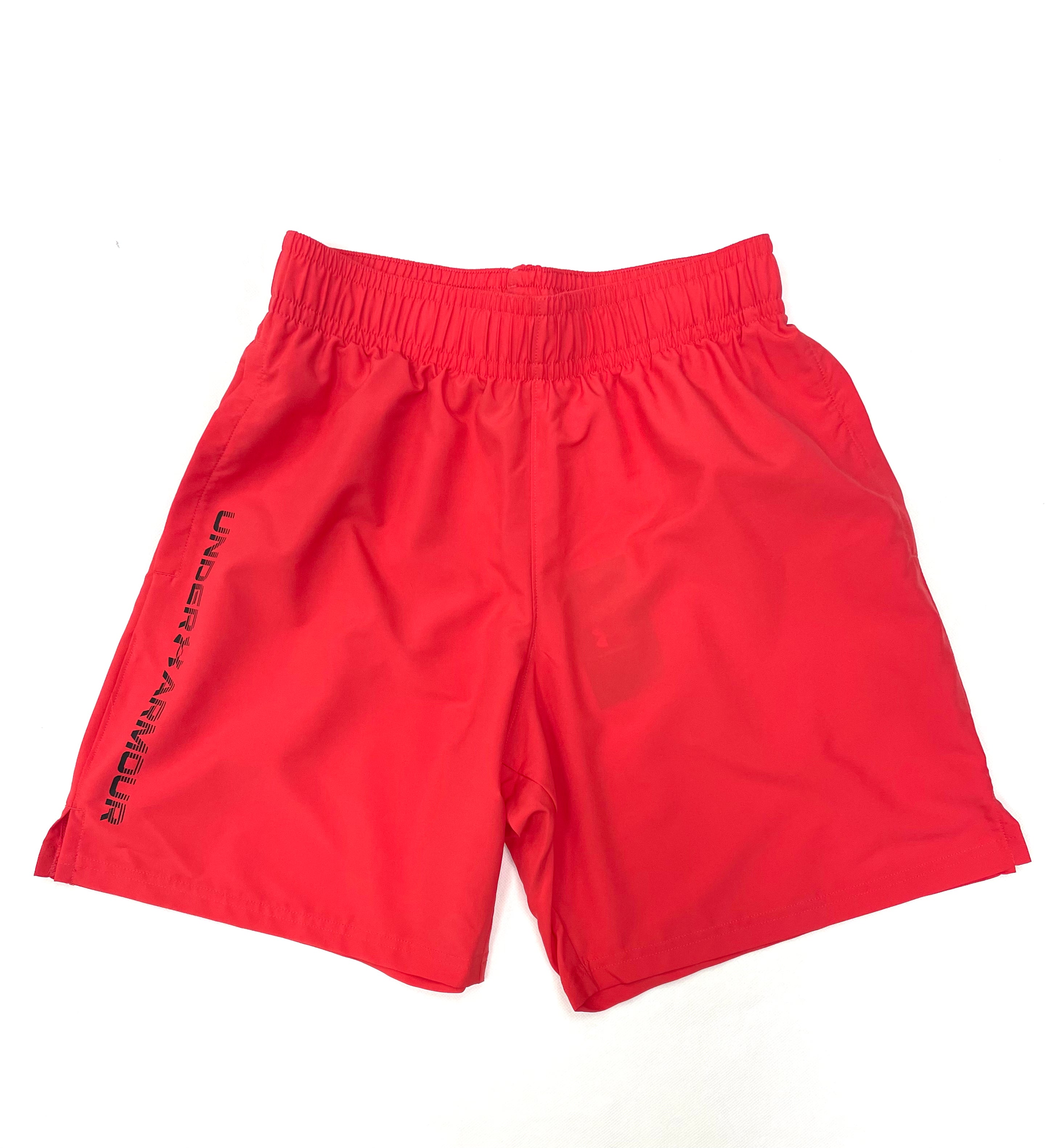 Under Armour Mens Shorts Wordmark Salmon 1383356 814 Mersey Sports
