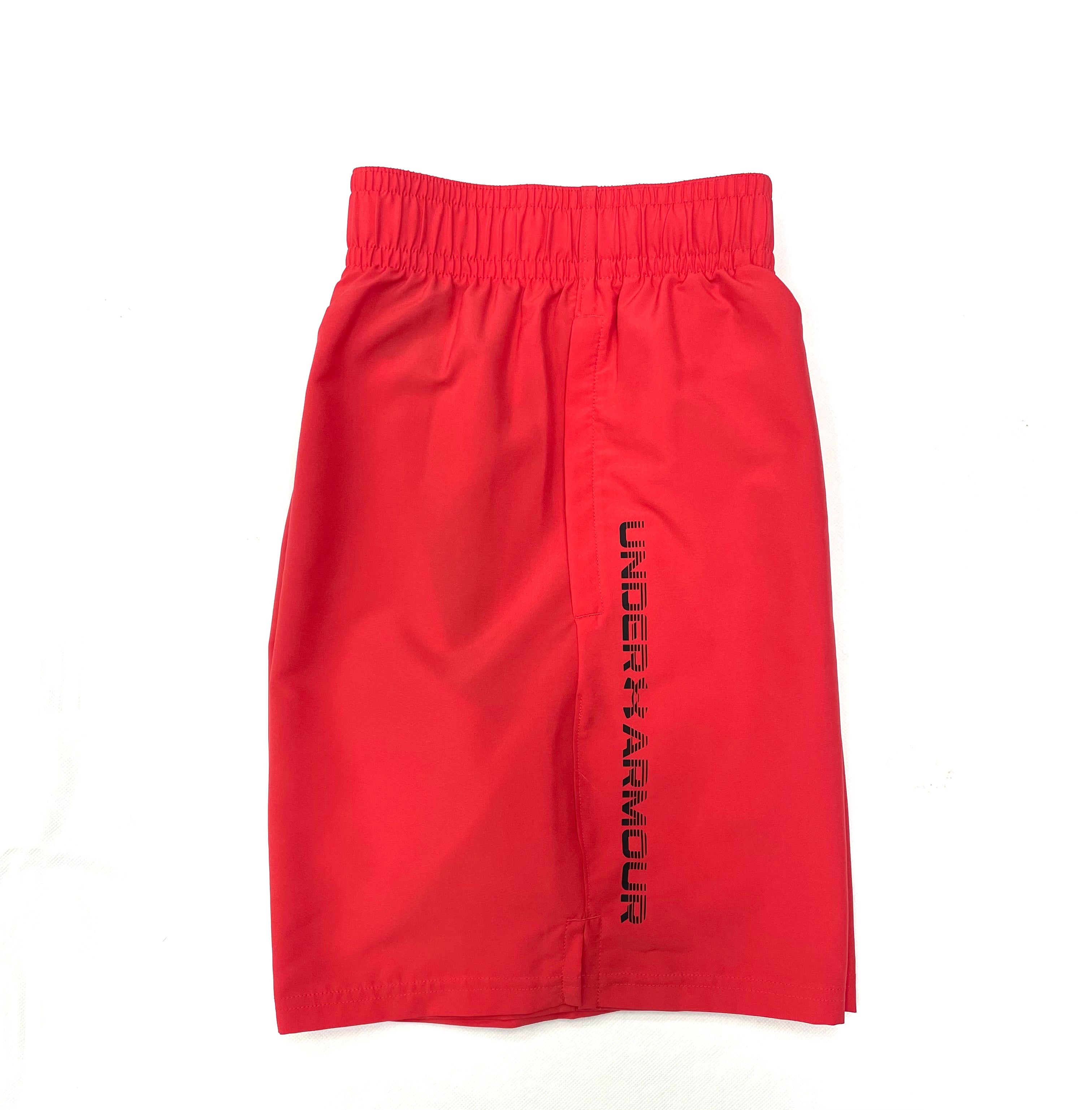 Under Armour Mens Shorts Wordmark Salmon 1383356 814