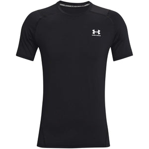 Mersey Sports - Under Armour Mens T-Shirt HG Fitted Black 1361683 001