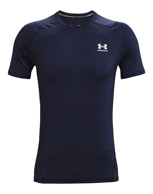 Mersey Sports - Under Armour Mens T-Shirt HG Fitted Navy 1361683 410