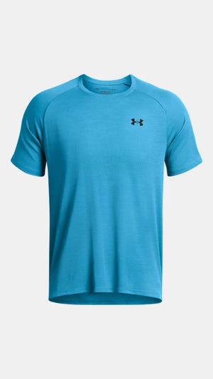 Mersey Sports - Under Armour Mens T-Shirt Textured Blue 1382796 419