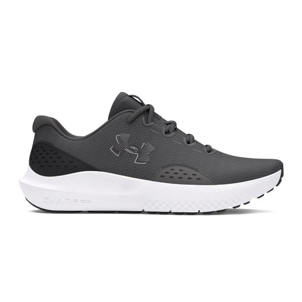Mersey Sports - Under Armour Mens Trainer Charged Grey/White Surge 4 3027000 106