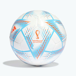 Mersey Sports - adidas Football Ball Al Rihla Match Replica White/Blue H57786