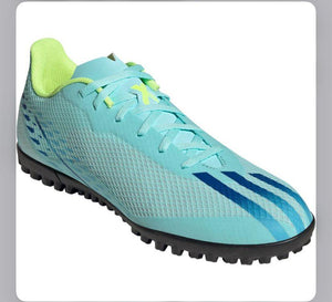 Mersey Sports - adidas Jr Football Boots X SpeedPortal4 Blue/Black Turf GW8510