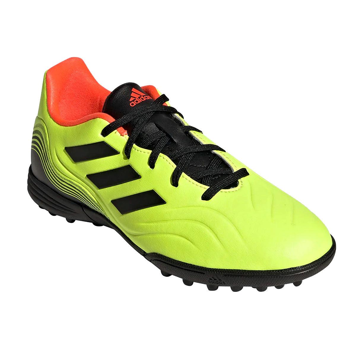adidas Kids Football Boots Copa Sense .3 Black Yellow Turf GZ1378