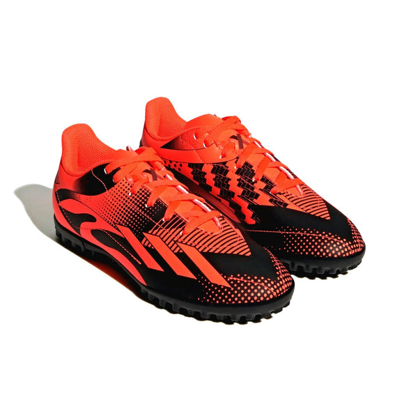 Mersey Sports - adidas Kids Football Boots X SpeedPortal Black/Orange Messi Turf GZ5136