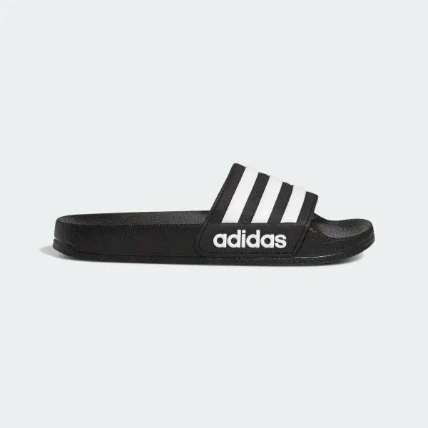 Mersey Sports - adidas Kids Sandals Adilette Shower K Black/White G27625