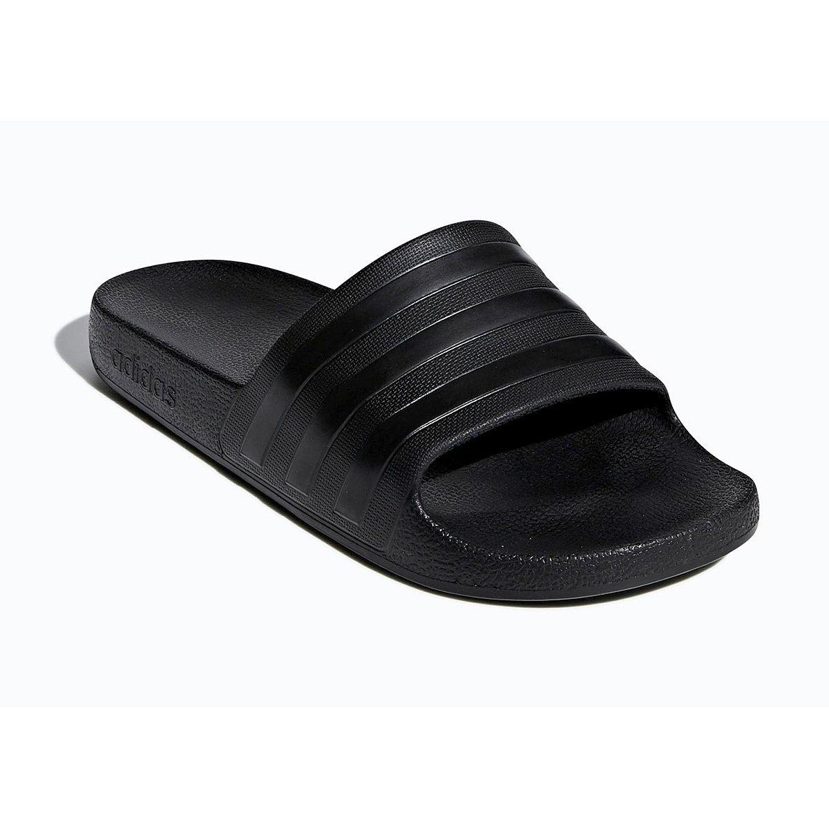 adidas Mens Sandals Adilette Aqua Slider Black F35550 Mersey Sports