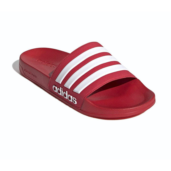 Mersey Sports - adidas Mens Sliders Adilette Shower Red FY7815