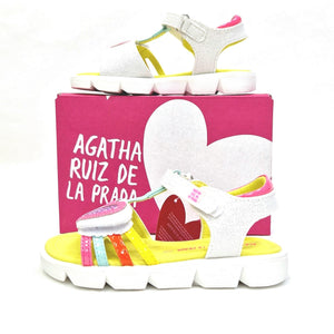 Mersey Sports - Agatha Ruiz Girls Sandals Laminado Multi Colour 232956-B