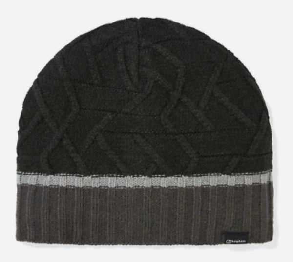 Mersey Sports - Berghaus Accessories Adults Beanie Hat Black/Grey 4-X000052 GO3