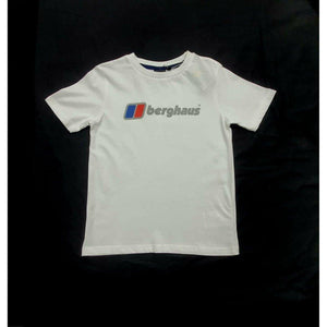 Mersey Sports - Berghaus Boys T-Shirt Big Logo White BGHTJ10057 WHT