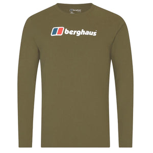 Mersey Sports - Berghaus Boys T-Shirt Long Sleeve Khaki BGHTJ10067 KHK