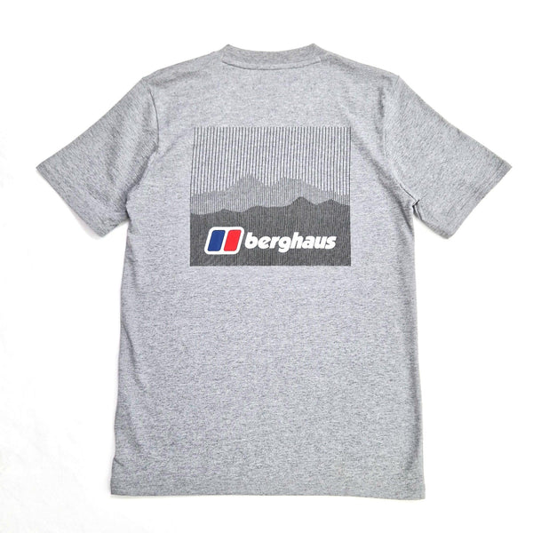 Mersey Sports - Berghaus Mens T-Shirt Calibration Grey 4-A001592 HT6