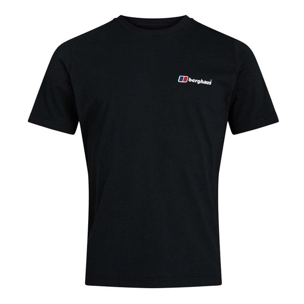 Mersey Sports - Berghaus Mens T-Shirt Classic Logo Black 4-A001110 BP6