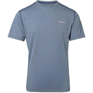 Mersey Sports - Berghaus Mens T-Shirt ExplorerBase Mid Blue 4-22373 HY8