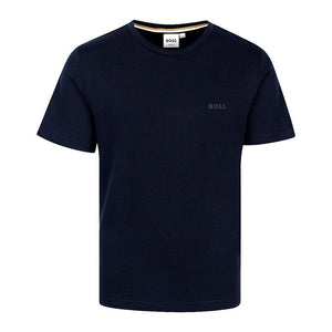 Mersey Sports - BOSS Boys T-Shirt Small Logo Tee Navy J25M01 849
