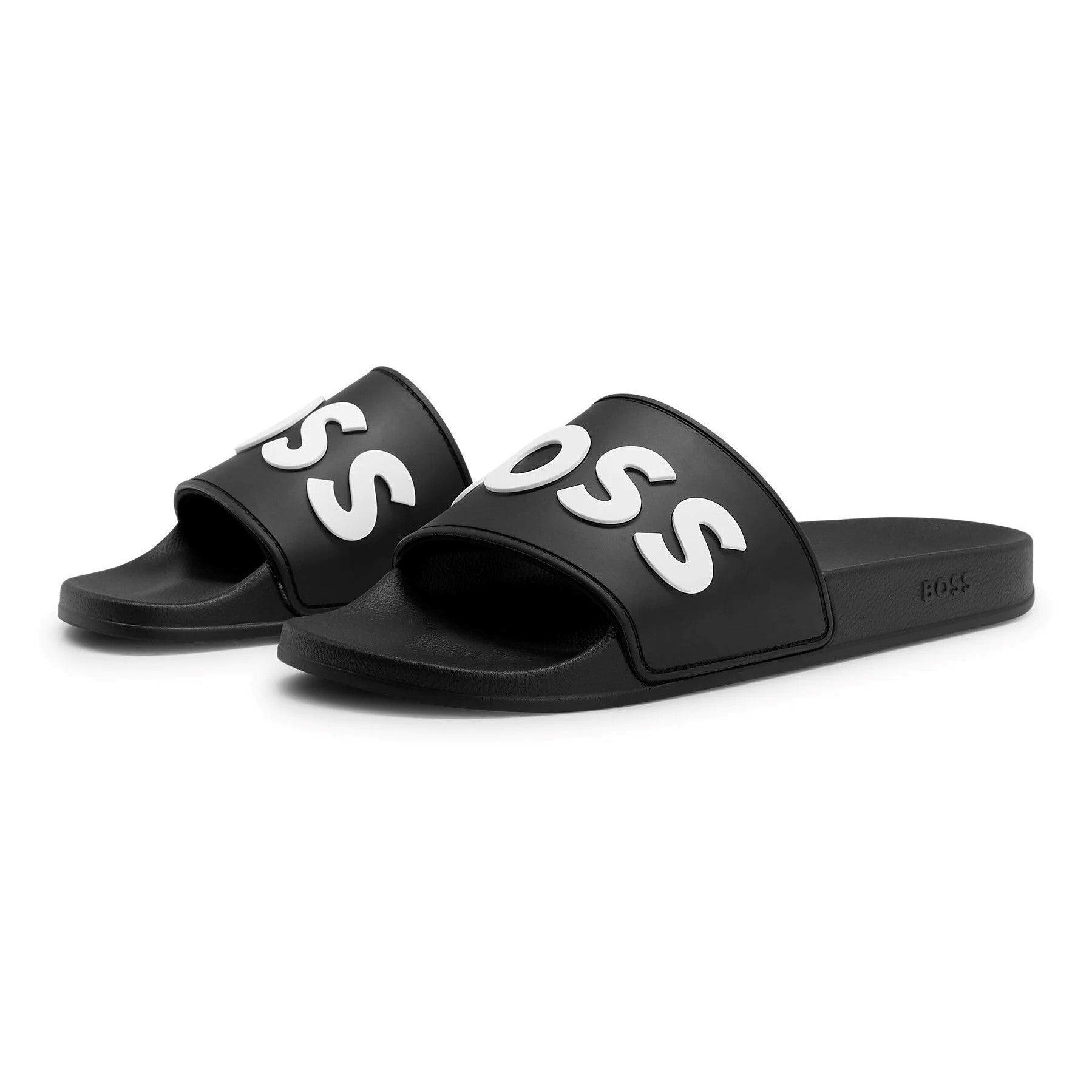 Mens boss sliders sale online