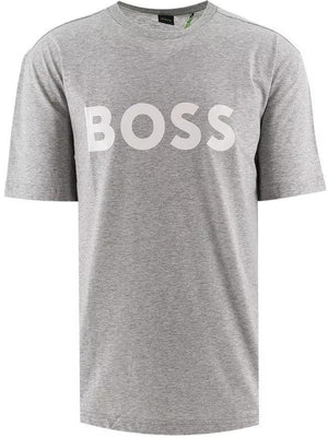 Mersey Sports - Boss Mens T-Shirt Tee 1 Grey/White 50483774 059
