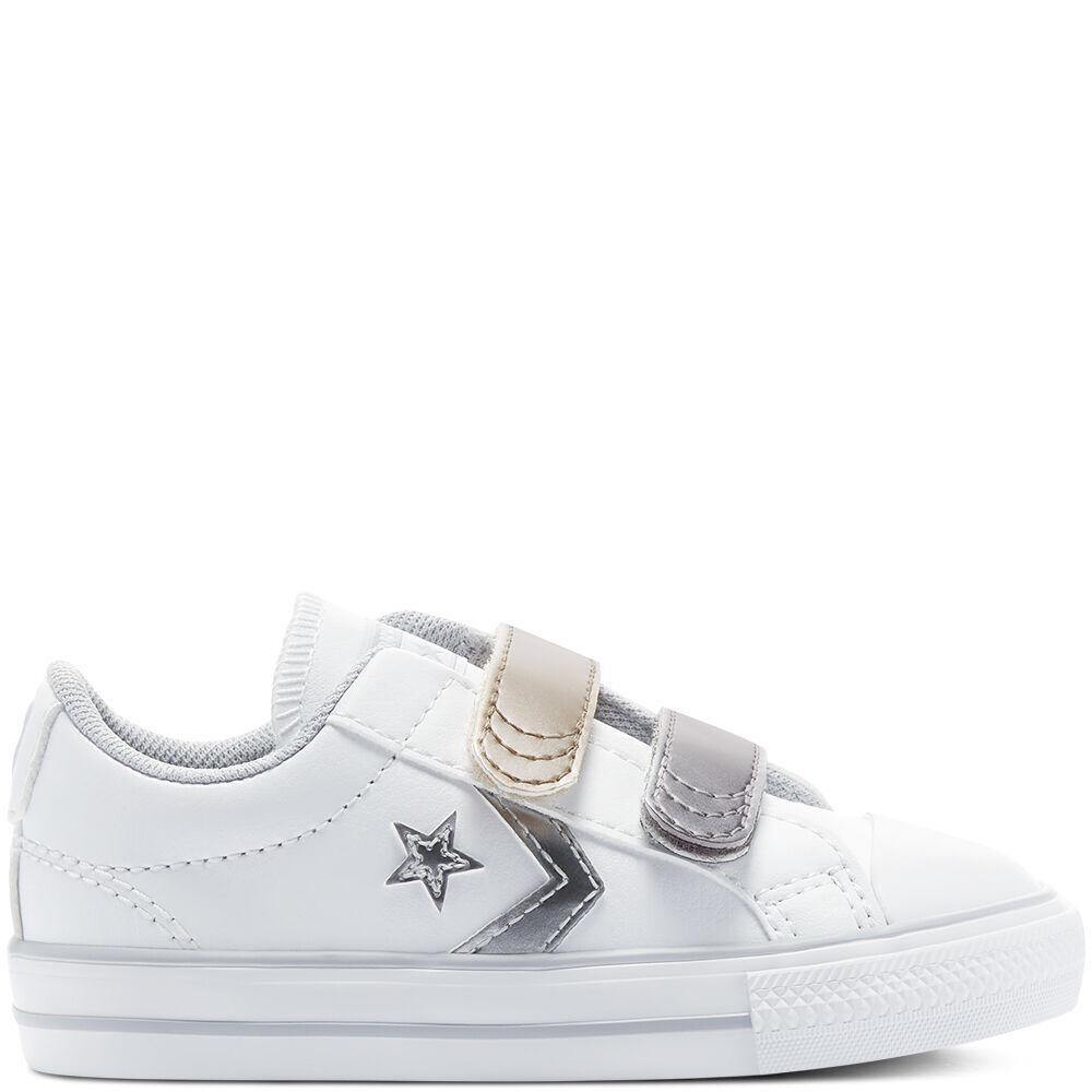 Converse Infant s Trainers Star Player White 770424C Mersey Sports