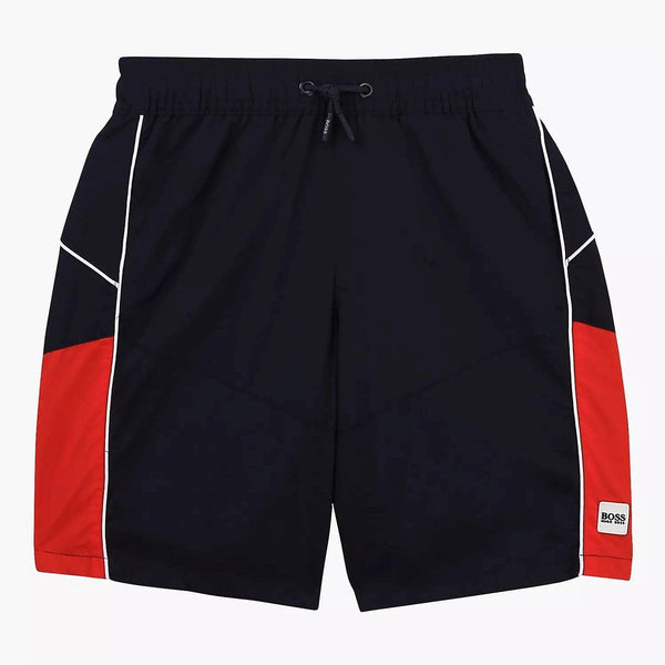 Mersey Sports - Hugo Boss Boy's 2Pc Shorts & Tee Set White J25L08 10B