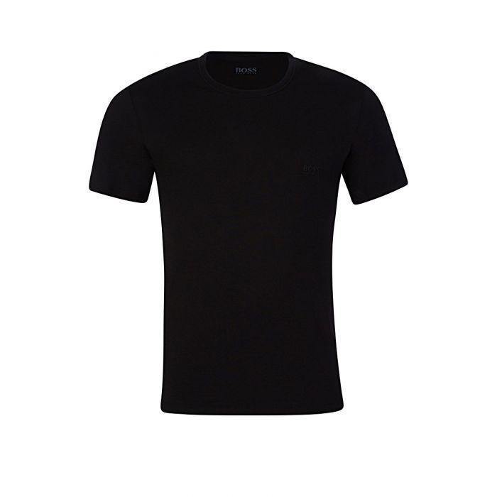 Hugo Boss Mens T-Shirt Round Black 50325887 – Mersey Sports