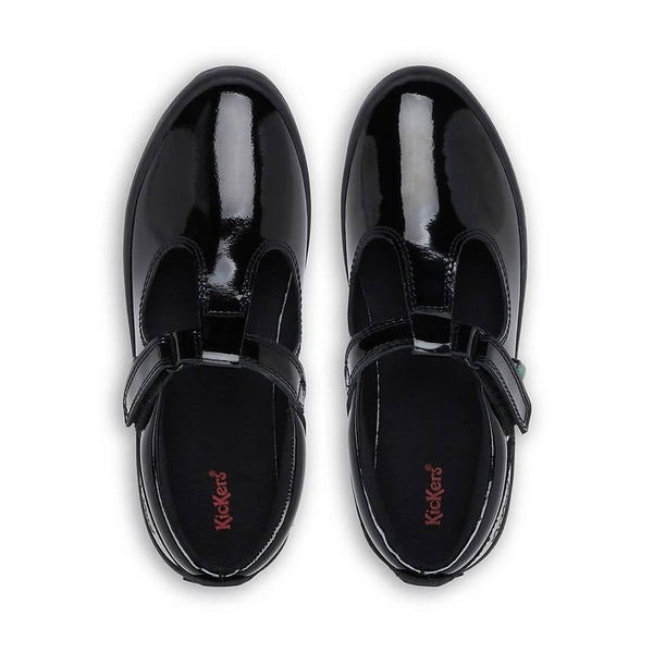 Mersey Sports - Kickers Girls Shoes Infants Kariko Strap Black 1-14814