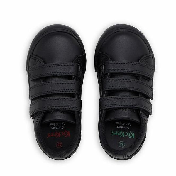 Mersey Sports - Kickers Infants Shoes Tovni Trip Black 1-14745