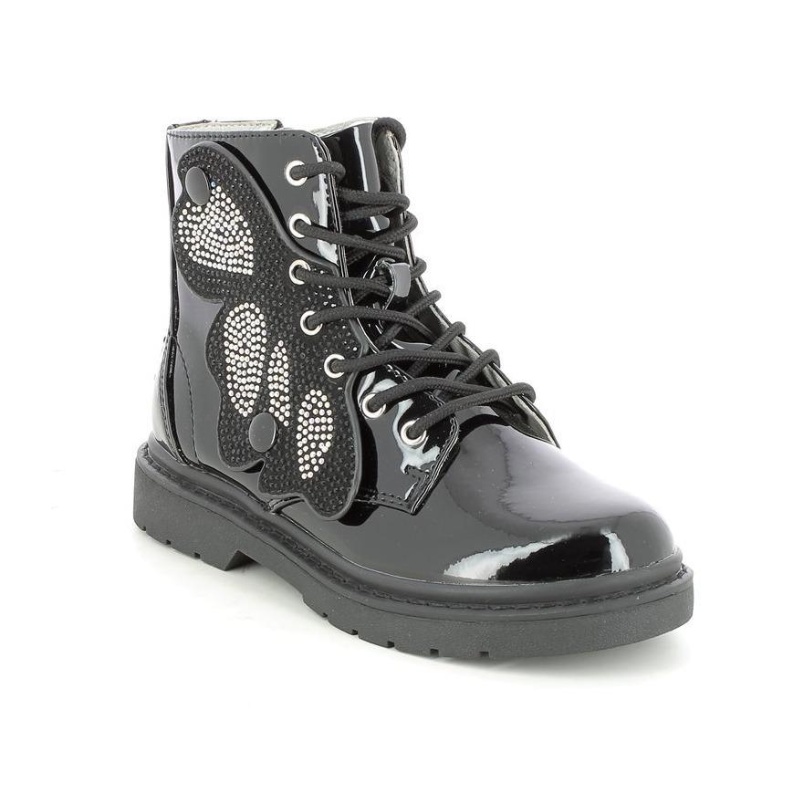 Lelli Kelly Girls Boots Ali FairyWings Black LK4540 FB01 Mersey Sports