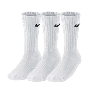 Mersey Sports - Nike Accessories Adults Socks 3 Pack Cushioned White SX4508 101