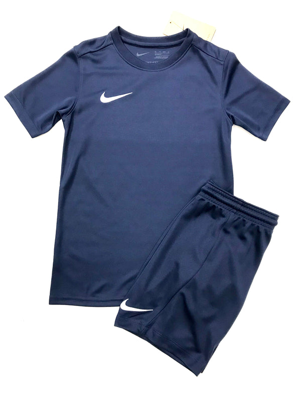Mersey Sports - Nike Boys 2Pc Shorts & T-Shirt Set Navy BV6741 410