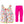 Mersey Sports - Rosalita Senorita Girls 2Pc Top & Multi Colour Leggings Jetties