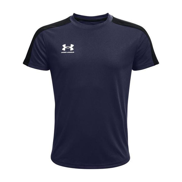 Mersey Sports - Under Armour Boys T-Shirt Challenger Navy 1366494 410