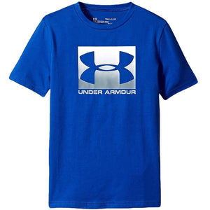 Mersey Sports - Under Armour Boys T-Shirt Large Logo 1329490 400