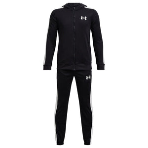 Mersey Sports - Under Armour Boys Tracksuit Challenger Black/White 1376329 001