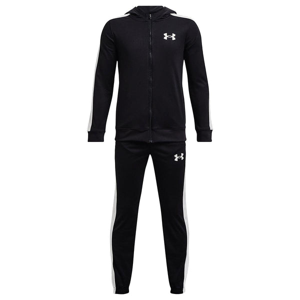 Mersey Sports - Under Armour Boys Tracksuit Challenger Black/White 1376329 001